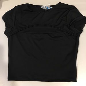 Cut out crop top